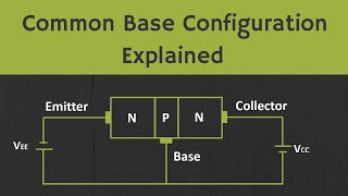 BJT  Common Base Configuration Explained [upl. by Betsy684]