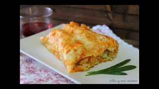 CANELONES DE MARISCO Y PESCADO [upl. by Yraeg]