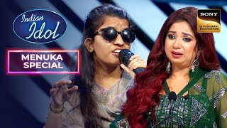 O Paalanhaare’ सुनकर Judges के नहीं रुक रहे हैं आँसू  Indian Idol 14  Menuka Special [upl. by Batty]