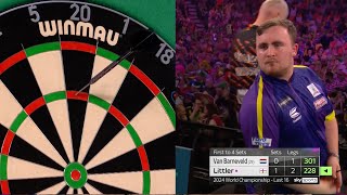 Luke Littler  Route to the Final  202324 World Darts Championship [upl. by Olsewski]