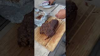 Slow grilled chuck roast [upl. by Rebel397]