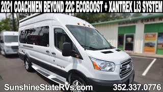 New 2021 Coachmen Beyond CrossFit 22C Ecoboost Class B RV with Xantrex Li3 Battery System [upl. by Ilek]