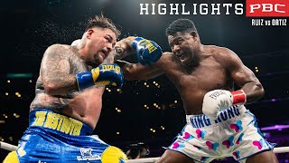 Ruiz vs Ortiz FIGHT HIGHLIGHTS September 4 2022  PBC on FOX PPV [upl. by Heise]