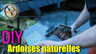 DIY Je modifie la toiture en ardoises naturelles de mon atelier avec des outils simples [upl. by Gathers]