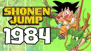 The History of Weekly Shonen Jump 1984  Featuring Dragon Ball [upl. by Rabah552]