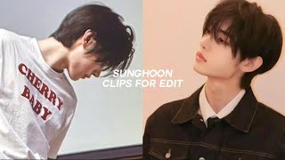 sunghoon clips for edits [upl. by Jaala150]