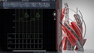 AutoCAD Profile Design 2 Lisp [upl. by Aerdnaxela]