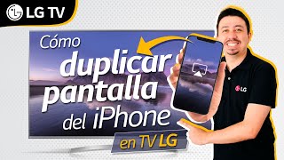 Cómo duplicar el iPhone en un Televisor LG [upl. by Austen661]