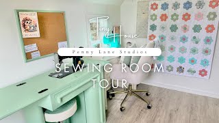 2024 Sewing Room Tour  Tiny House Tour  Penny Lane Studios [upl. by Cliff666]