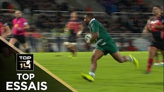 TOP Essais de la J22  TOP 14  Saison 20172018 [upl. by Ociram]