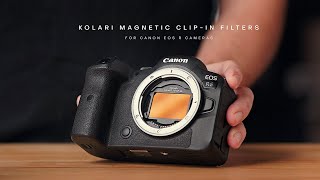 Filters INSIDE the camera Kolari Vision magnetic clipin filters [upl. by Suitangi]