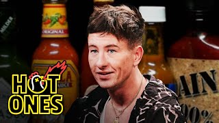 Barry Keoghan Plays Hard to Get While Eating Spicy Wings  Hot Ones [upl. by Vezza]