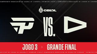 CBLOL 2023 1ª Etapa  Grande Final  LOUD x paiN Gaming Jogo 3 [upl. by Olrac810]