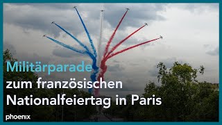 LIVE Militärparade zum französischen Nationalfeiertag in Paris [upl. by Oler]