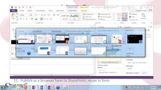 InfoPath Tutorial  Editing SharePoint Lists in InfoPath  July 4 2013  Webinar [upl. by Akimaj]