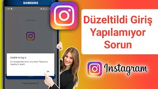 Instagram oturum açamıyor sorunu 2024  oturum açamıyorken beklenmeyen bir hata oluştu instagram [upl. by Arednaxela42]