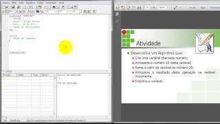 VideoAula Algoritmos 05  Utilizando o MOD [upl. by Salohcin]