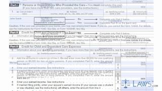 Learn How to Fill the Form 2441 Dependent Care Expenses [upl. by Milewski]