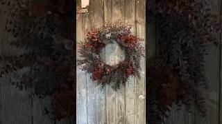 Fall Wreath Tutorial  Easy DIY Fall Eucalyptus Wreath [upl. by Sethrida]