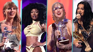 2024 VMAs Top Moments Katy Perry Taylor Swift Chappell Roan amp More [upl. by Nosydam398]