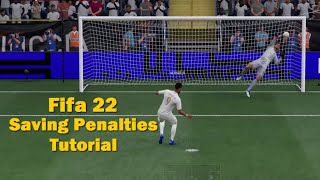 FIFA 22  Saving Penalties Tutorial  100 Accurate [upl. by Hafler]