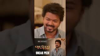 The GOAT  Sneak Peek  Thalapathy Vijay  Venkat Prabhu  Yuvan Shankar Raja  Prashanth [upl. by Dabney]