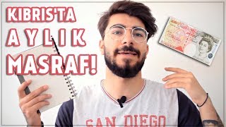 KIBRISTA AYLIK KAÇ LİRA İLE GEÇİNİLEBİLİR Kira Yemek Fatura [upl. by Warring332]