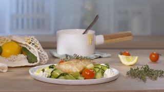 Recette de filets de Lieu à la normande [upl. by Malca]