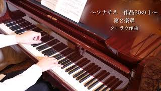 【先生が弾く】クーラウ：ソナチネ 作品20−1 Kuhlau Sonatina Op201 in C Major SHUMPEI演奏 [upl. by Aerdnael]