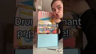 DRUNK ELEPHANT PR PACKAGE UNBOXING HAUL 😱 [upl. by Reames]