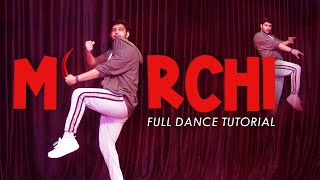 Mirchi Dance Tutorial  Suraj Bhujel  Beginner level choreography  DIVINE [upl. by Caldeira484]