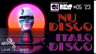 ON BEAT RADIO SHOW 05 23  ITALO DISCO amp NU DISCO 3 DECKS IN THE MIX [upl. by Brandi]