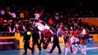 La bronca del mundial de voleibol juvenil U18 2011  zhejumigudeportes [upl. by Alag]