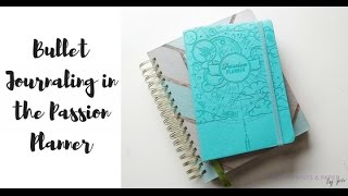 Bullet Journaling in the Passion Planner [upl. by Jenness]