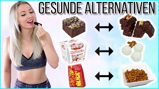 5 DIY GESUNDE SÜßIGKEITEN ALTERNATIVEN Brownies Raffaello NicNacs etc TheBeauty2go [upl. by Adnulahs]