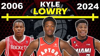 Timeline of KYLE LOWRYS CAREER  The Greatest Raptor of All Time [upl. by Merri]