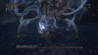 PS5 Bloodborne Ebrietas Daughter of the Cosmos Boss Battle [upl. by Ahseinod]