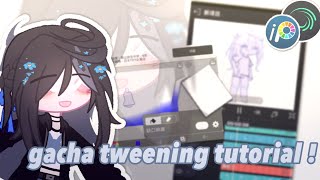 Gacha tweening tutorial✨ Alight Motion  gacha tutorial  ［🌙］ [upl. by Nirrep]