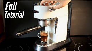 Live Video DeLonghi Dedica Full Tutorial [upl. by Hahsi96]