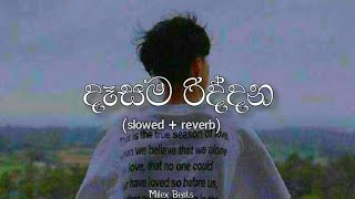 දෑසම රිද්දන හසගන තාලෙට slowed  reverb song  Dasama Riddana slowed  reverb song  Milex Beats [upl. by Cordova]