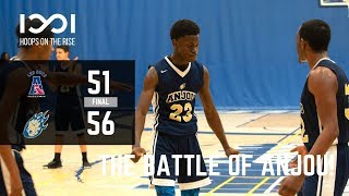 THE BATTLE OF ANJOU  College DAnjou vs École secondaire dAnjou Final Juvenile  March 23 2019 [upl. by Durware]