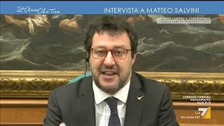 Regolarizzazione degli immigrati Matteo Salvini quotUna sanatoria indiscriminata per 600mila [upl. by Eemaj]