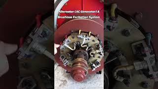 Brushless Excitation System of AC Generator [upl. by Woodcock428]