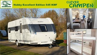 Hobby Execellent Edition 545 KMF  Alles drin für die Familie  ReviewTest  Clever Campen [upl. by Dambro]