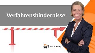 Verfahrenshindernisse ► juracademyde [upl. by Ahsitan571]