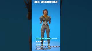 FEEL IT Icon Series Emote Showcase  Fortnite x D4VD shorts [upl. by Nauwaj588]