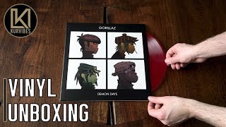 Gorillaz – Demon Days Vinyl Unboxing  KurVibes [upl. by Tessy]