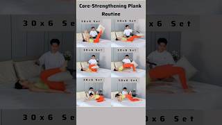 CoreStrengthening Plank Routine bellyfatloss short shorts hipworkout [upl. by Birgit]