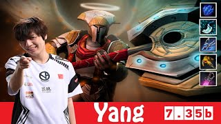 DOTA 2 Yang the OMNIKNIGHT OFFLANE 735b [upl. by Nomyar]