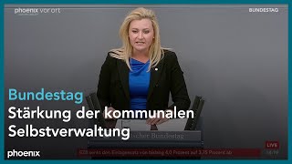 Bundestagsdebatte zur Stärkung der kommunalen Selbstverwaltung am 060624 [upl. by Ennaimaj]